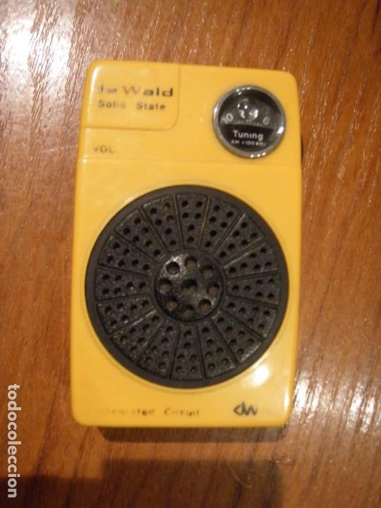 Radios antiguas: RADIO TRANSISTOR DE WALD DW530 FUNCIONANDO - Foto 1