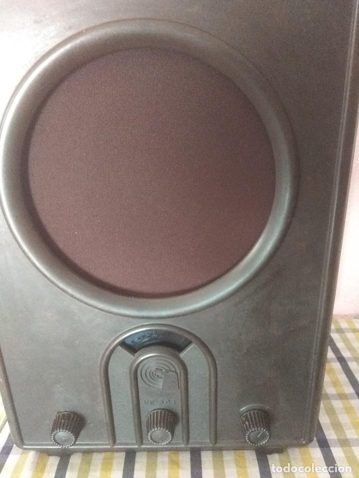 Radios antiguas: Radio alem&aacute;n antigua funcionando - Foto 4