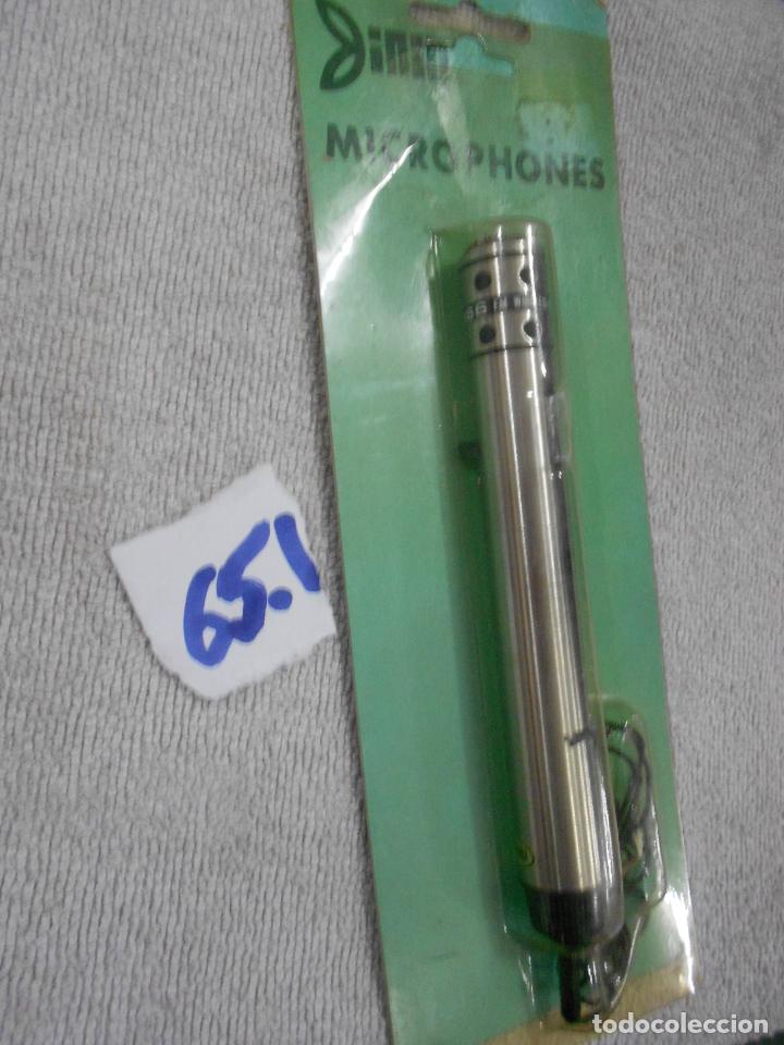 Radios antiguas: MICROFONO INALAMBRICO NUEVO SIN USAR EN BUEN ESTADO - Foto 1
