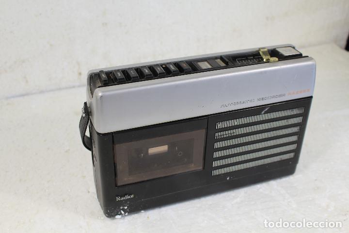 Radios antiguas: cassette marca radior automatic recorder ra2223 - Foto 2