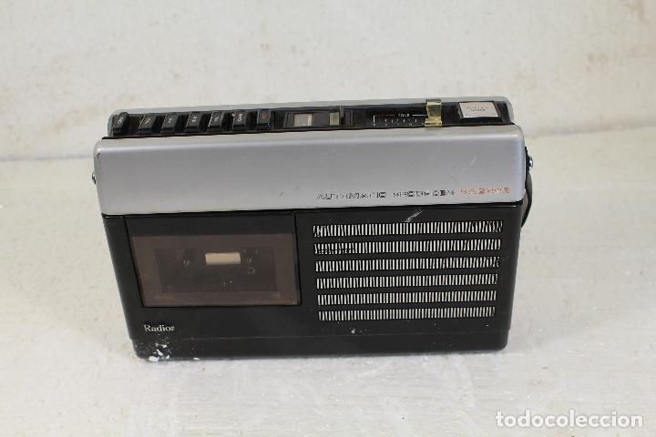 Radios antiguas: cassette marca radior automatic recorder ra2223 - Foto 4