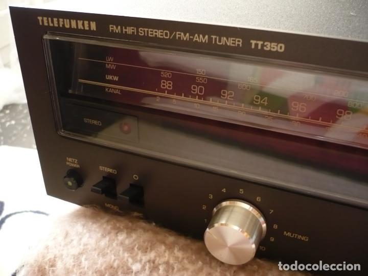 Radios antiguas: Radio Telefunken HiFi Stereo TT350. - Foto 2