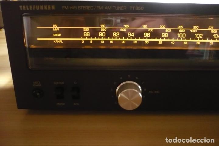 Radios antiguas: Radio Telefunken HiFi Stereo TT350. - Foto 11