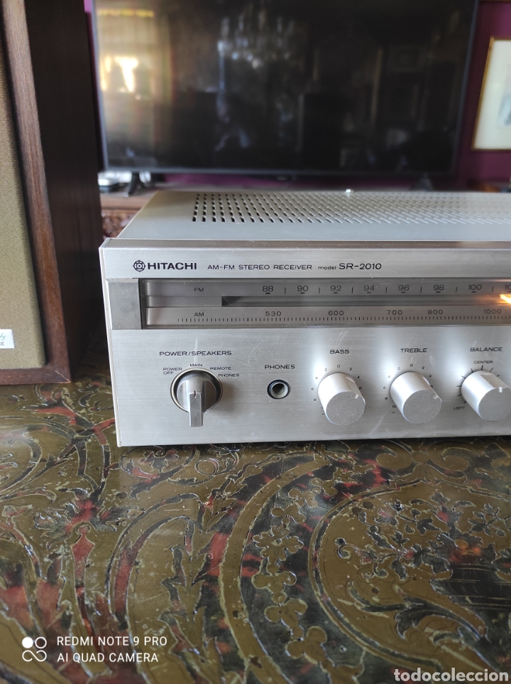 Radios antiguas: Receiver Hitachi - Foto 3