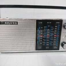 Rádios antigos: RADIO TRANSISTOR SILVER. Lote 234531765