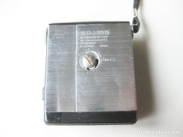 Radios antiguas: RADIO TRANSISTOR STANDARD MICRONIC RUBY SR-H55 - Foto 5