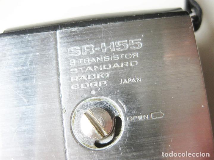 Radios antiguas: RADIO TRANSISTOR STANDARD MICRONIC RUBY SR-H55 - Foto 6