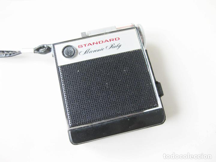 Radios antiguas: RADIO TRANSISTOR STANDARD MICRONIC RUBY SR-H55 - Foto 1