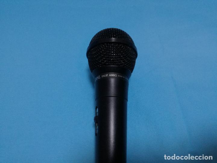 Radios antiguas: MICROFONO - UNI-DIRECTIONAL DM-20SL (FUNCIONANDO) - Foto 3