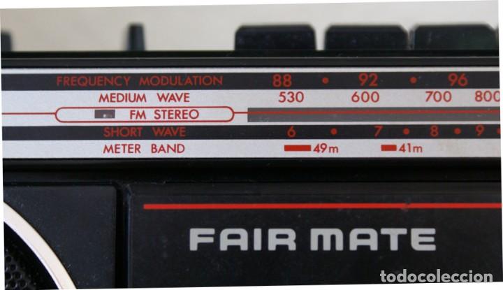 Radios antiguas: ANTIGUA RADIO CASSETTE FAIR MATE RECORDER 3 BAND STEREO VER DESCRIPCION EN FOTOGRAFIAS - Foto 3 - 239234140