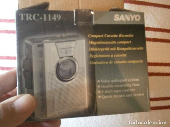 Radios antiguas: SANYO CON SU CAJA ORIGINAL, TRC-1149. - Foto 9