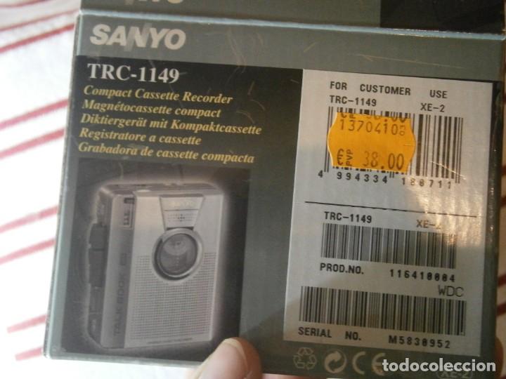 Radios antiguas: SANYO CON SU CAJA ORIGINAL, TRC-1149. - Foto 15