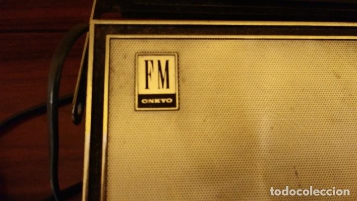 Radios antiguas: RADIO ONKYO MUY ANTIGUA FUNCIONANDO - Foto 3