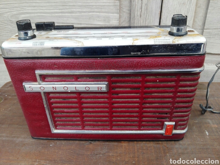 Ilegible parrilla Último antigua radio sonolor vintage made un france - Compra venta en todocoleccion