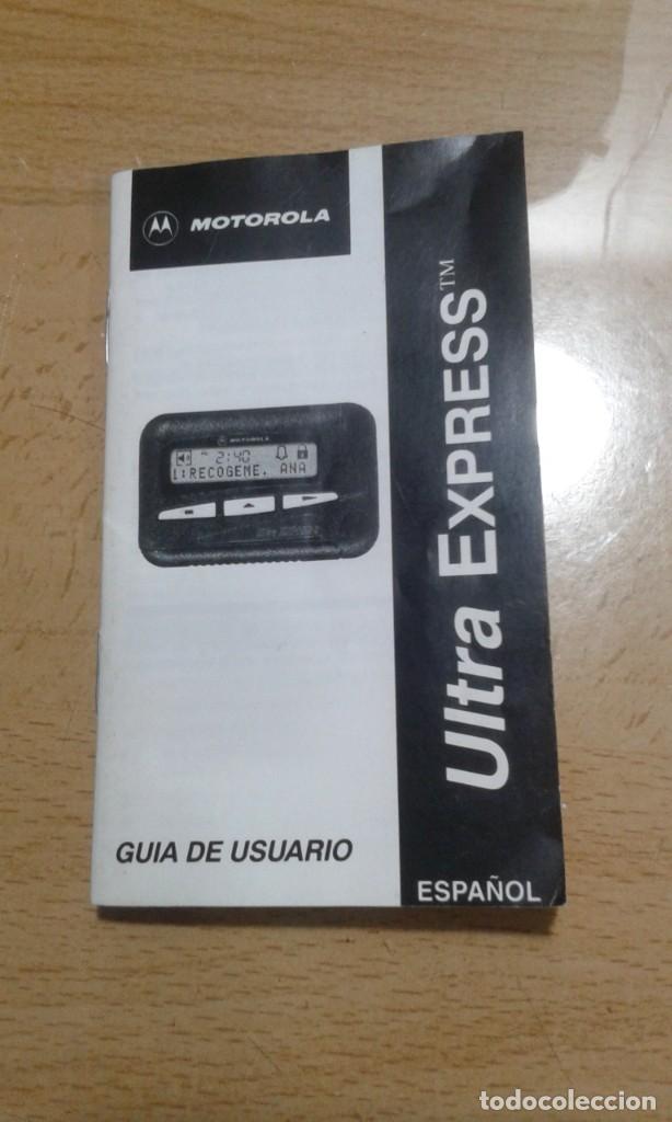 Radios antiguas: GUIA DE USUARIO BUSCA PERSONAS MOTOROLA - Foto 1