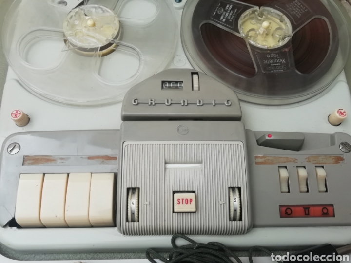 Radios antiguas: Maggnetofono Grundig TK35 - Foto 7