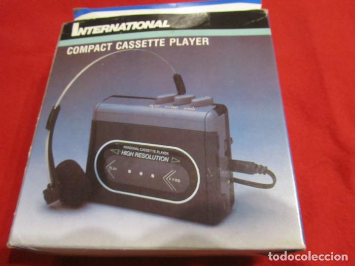 Radios antiguas: WALMAN COMPACTO CASSETTE MARCA INTERNATIONAL NUEVO - Foto 7