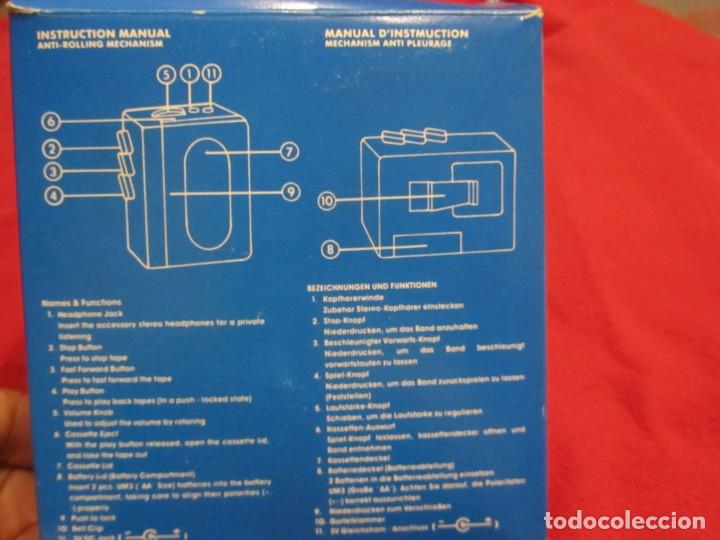 Radios antiguas: WALMAN COMPACTO CASSETTE MARCA INTERNATIONAL NUEVO - Foto 8
