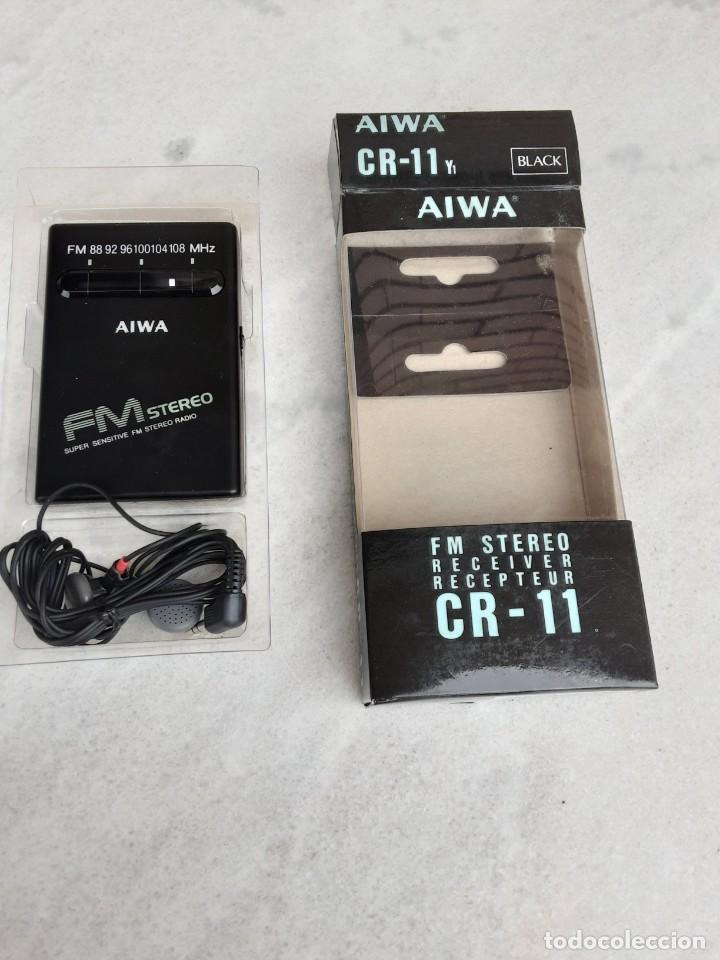 Radios antiguas: Radio transistor AIWA CR-11 - Foto 2
