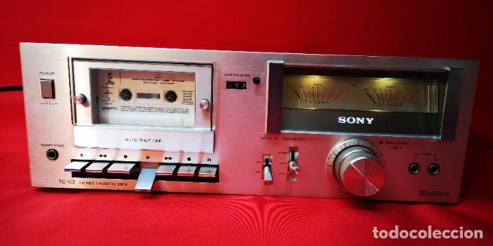 pletina vintage cassette sony tc-u2 año 1978 - Compra venta en todocoleccion