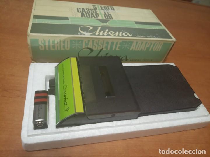 Radios antiguas: CHIENA - MODEL OTC-1 - STEREO - CASSETTE - ADAPTOR - Foto 1