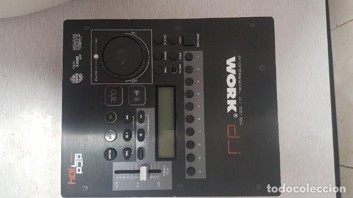 Radios antiguas: REPRODUCTOR DE CD WORK DJ - PROFESIONAL DJ SERIES - Foto 5