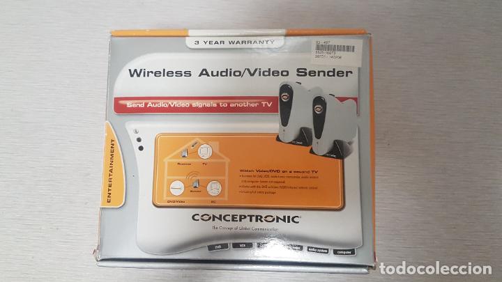 Radios antiguas: WIRELESS AUDIO/VIDEO SENDER - NUEVO A EXTRENAR - Foto 3