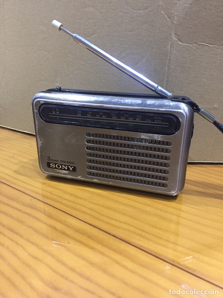 Radio De Bolsillo Sony ICF-S10MK2 AM/FM 1.5V -Plateado
