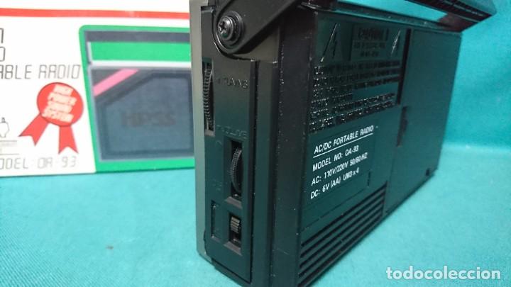 Radios antiguas: RADIO TRANSISTOR INTERNATIONAL OA-93 HPSS - Foto 2
