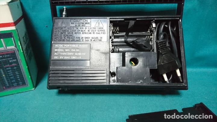 Radios antiguas: RADIO TRANSISTOR INTERNATIONAL OA-93 HPSS - Foto 3