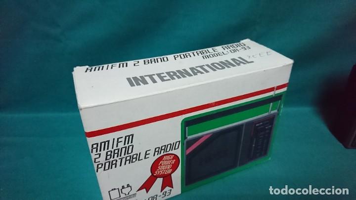 Radios antiguas: RADIO TRANSISTOR INTERNATIONAL OA-93 HPSS - Foto 5