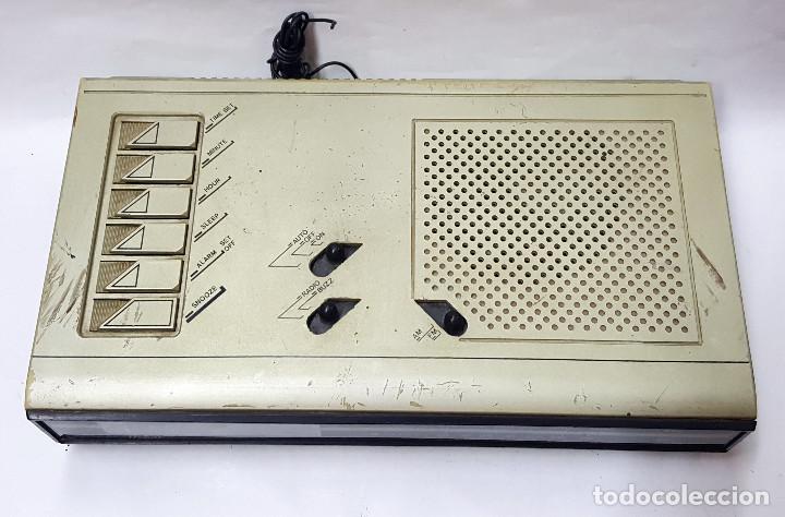 Radios antiguas: Radio Reloj OSKAR. Sin cable. - Foto 2