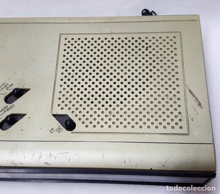Radios antiguas: Radio Reloj OSKAR. Sin cable. - Foto 8