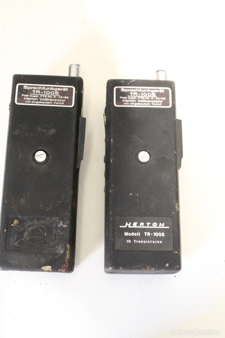Radios antiguas: Sprechfunkger&auml;t TR-1005 - Foto 3