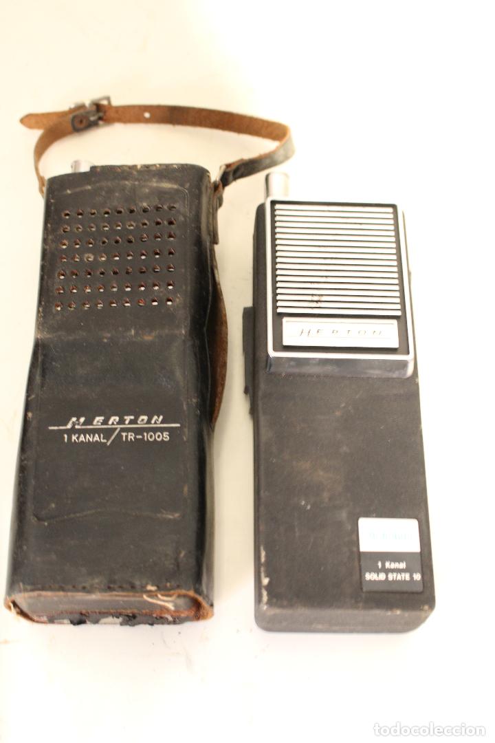Radios antiguas: Sprechfunkger&auml;t TR-1005 - Foto 4