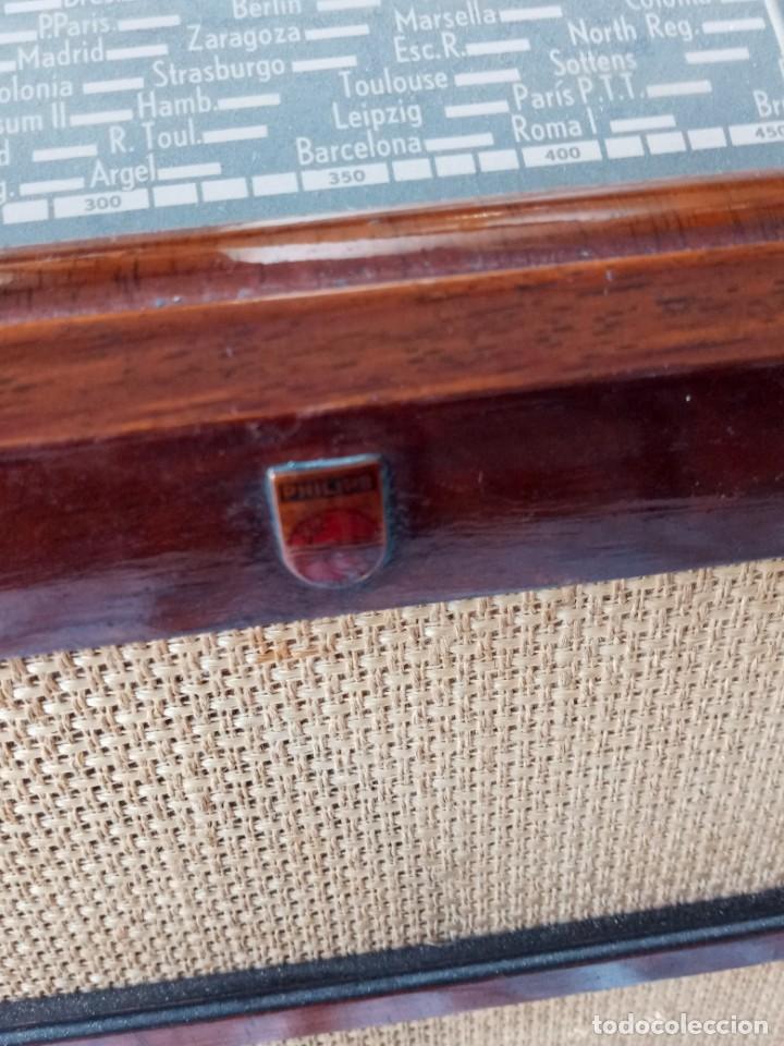Radios antiguas: Radio Philips Iberica La llave del Eter 1940 - Foto 2