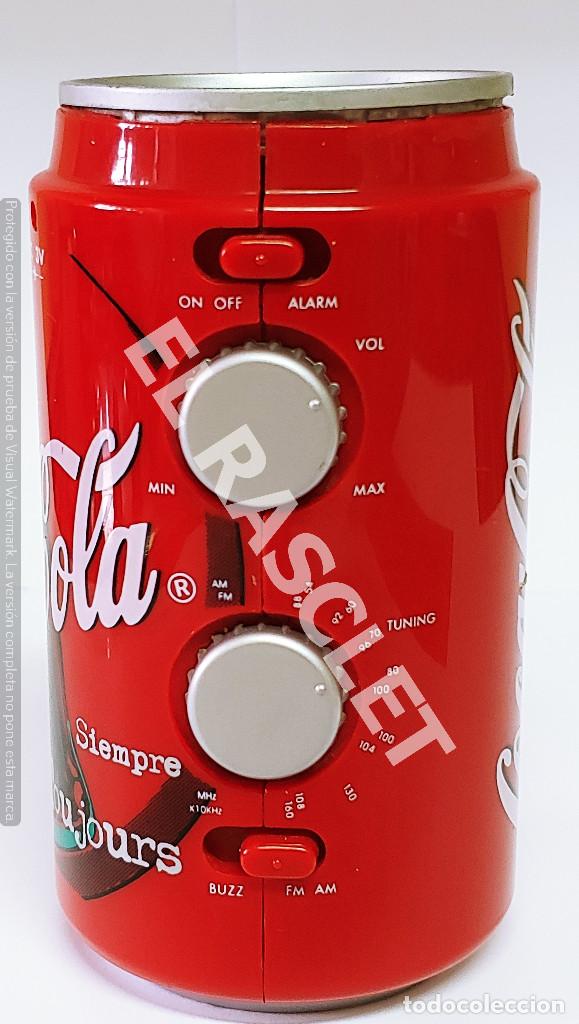 stereo radio reloj despertador bote cocacol Comprar Radios