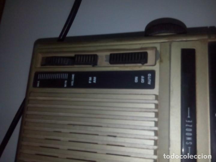 Radios antiguas: radio,reloj,despertador marca OSKAR - Foto 5