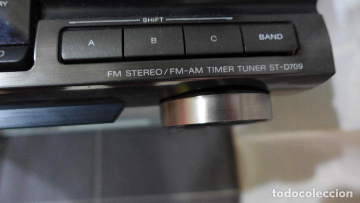 Radios antiguas: SINTONIZADOR DE RADIO SONY ST-D709 FM STEREO / FM-AM TIMER TUNER - Foto 4 - 282859728