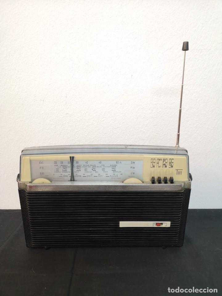 Radios antiguas: Antiguo RADIO TRANSISTOR OCEANIC T-111 - Foto 3