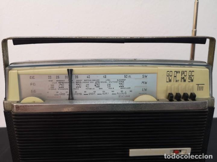 Radios antiguas: Antiguo RADIO TRANSISTOR OCEANIC T-111 - Foto 6
