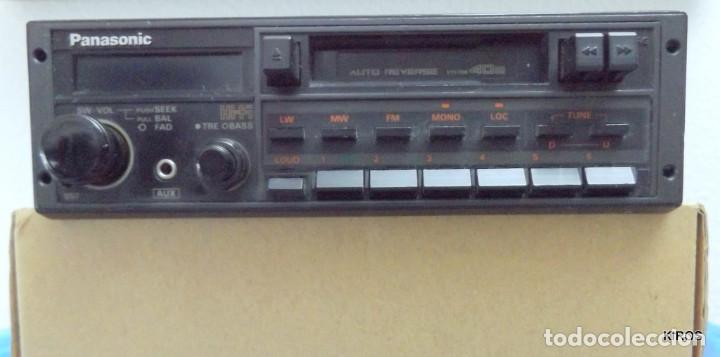 Radios antiguas: PANASONIC AUTORADIO CASETTE - Foto 3