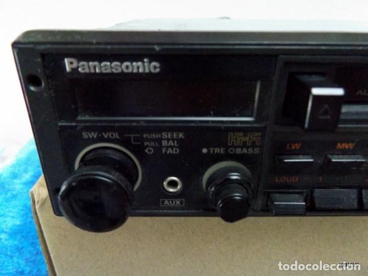 Radios antiguas: PANASONIC AUTORADIO CASETTE - Foto 4