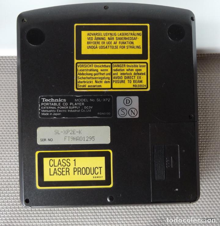 Radios antiguas: TECHNICS COMPAC DISC PORTATIL - Foto 2