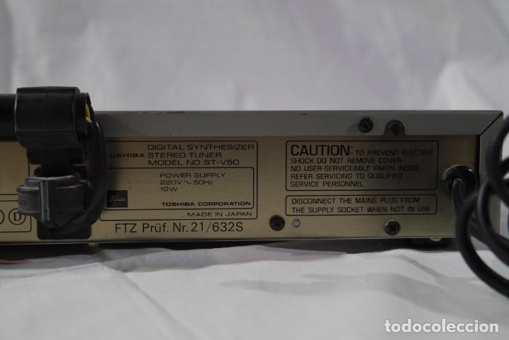 Radios antiguas: Radio Aurex Toshiba ST-V50, funcionando - Foto 10