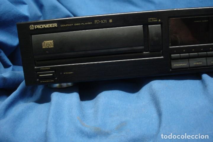 Radios antiguas: COMPACT DISC MARCA PIONEER MDLO. PD - 101 - Foto 3