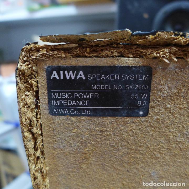 Radios antiguas: ALTAVOZ AIWA SX-Z853 - Foto 9 - 286909428