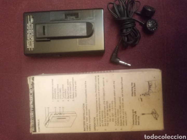 Radios antiguas: Radio Sanyo RP42A - Foto 2
