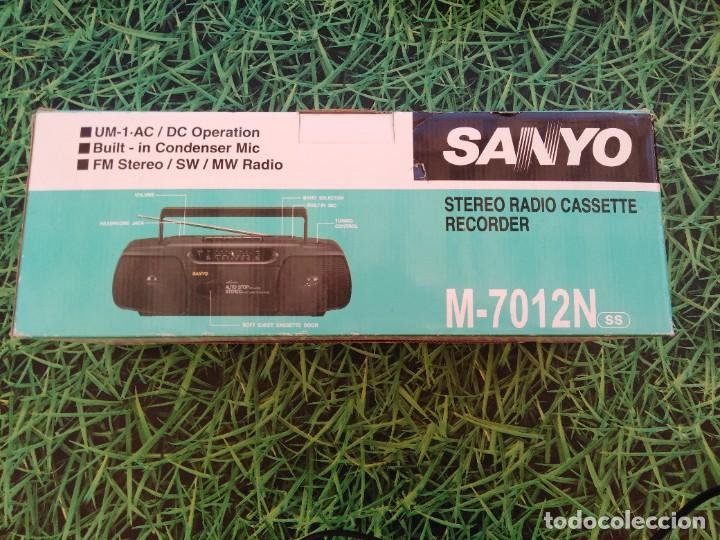 radio cassette vintage sanyo m9916k stereo radi - Compra venta en  todocoleccion