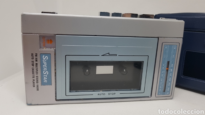 Radios antiguas: CASSETTE PLAYER SUPER STAR WM 511 - Foto 2